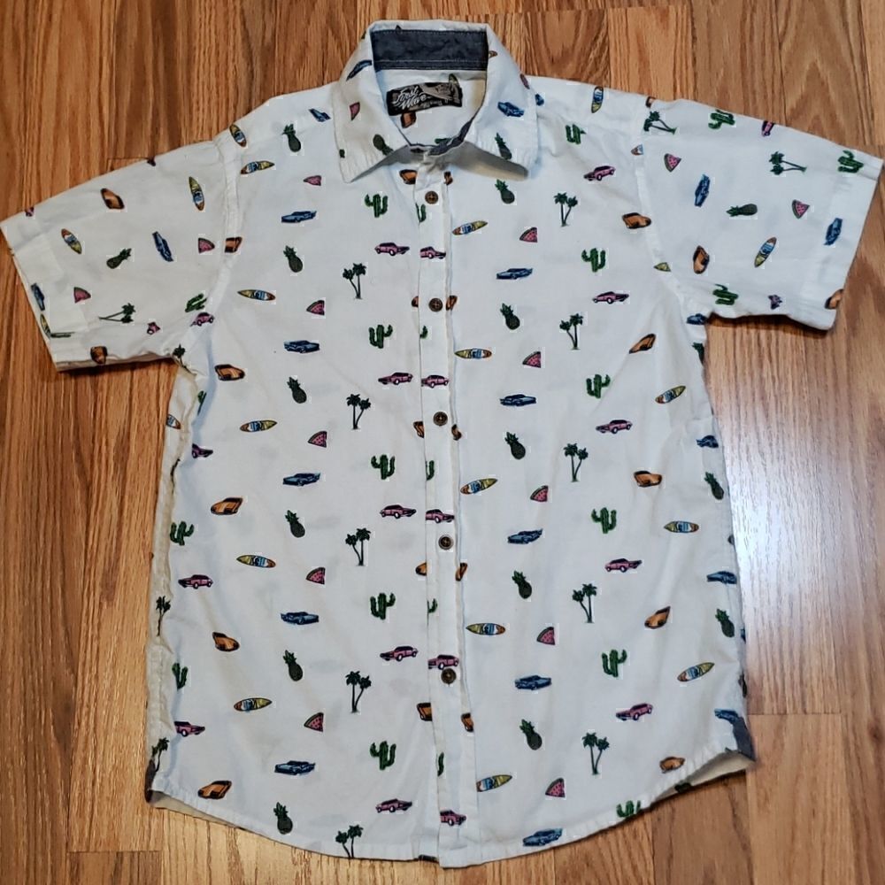 Tropical Vacation Watermelon Cactus Shirt